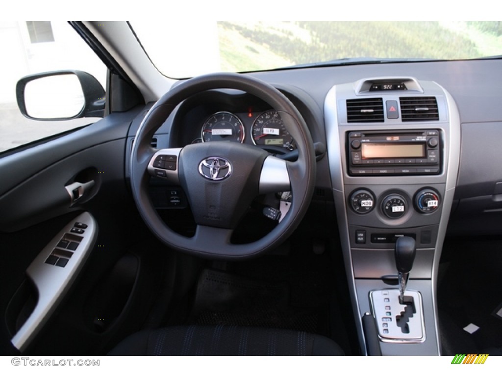 2012 Corolla S - Nautical Blue Metallic / Dark Charcoal photo #10