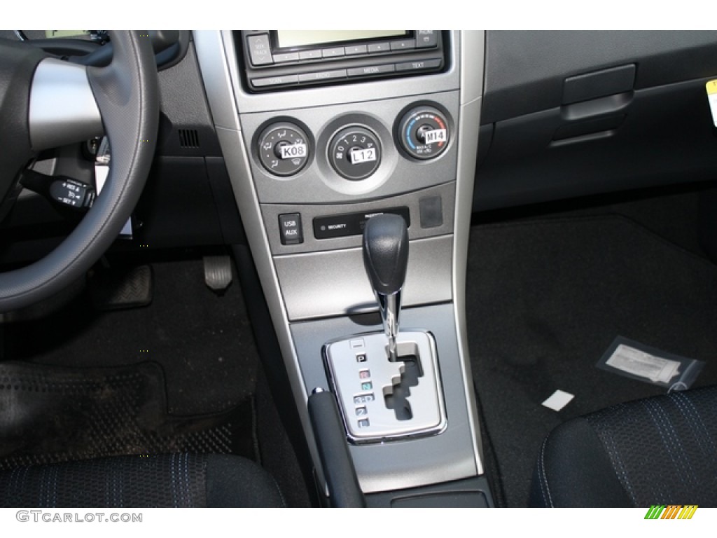 2012 Corolla S - Nautical Blue Metallic / Dark Charcoal photo #13