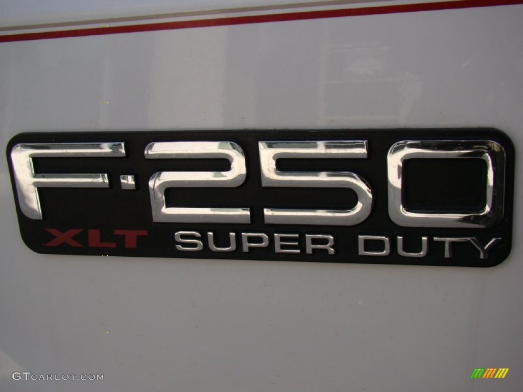 2003 F250 Super Duty XLT SuperCab 4x4 - Oxford White / Medium Parchment Beige photo #34