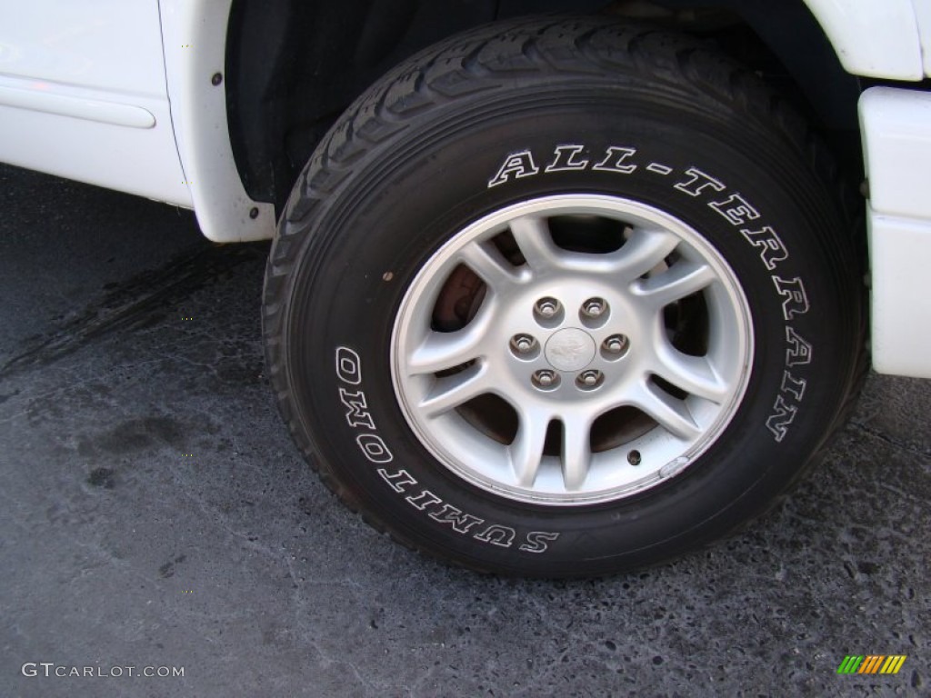 2003 Durango SLT 4x4 - Bright White / Dark Slate Gray photo #30