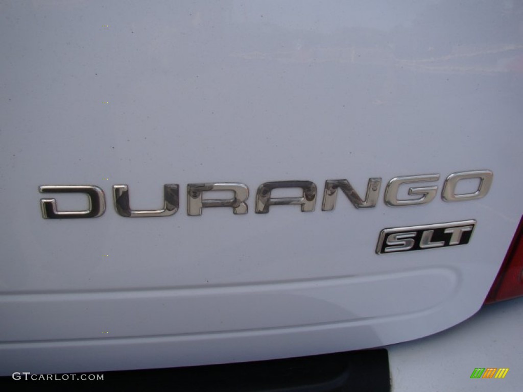 2003 Durango SLT 4x4 - Bright White / Dark Slate Gray photo #34