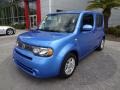 Front 3/4 View of 2012 Cube 1.8 S Indigo Limited Edition
