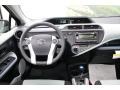 Light Blue Gray/Black 2012 Toyota Prius c Hybrid Two Dashboard