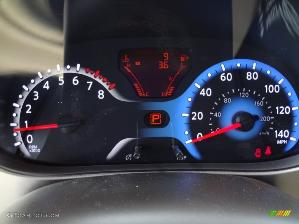 2012 Nissan Cube 1.8 S Indigo Limited Edition Gauges Photos