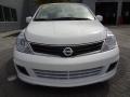 2012 Fresh Powder White Nissan Versa 1.8 SL Hatchback  photo #14