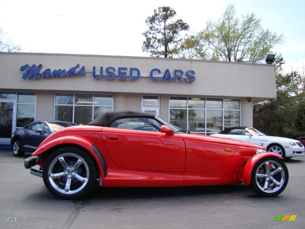1999 Prowler Roadster - Red / Agate photo #1