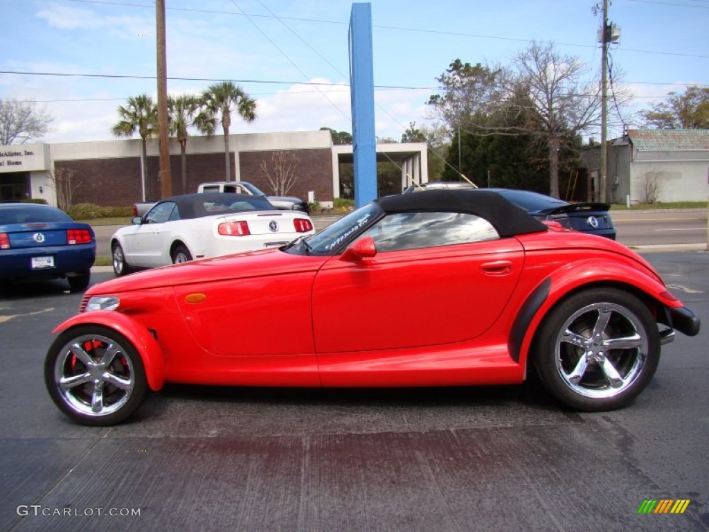 Red 1999 Plymouth Prowler Roadster Exterior Photo #62306405