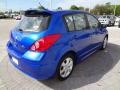 2012 Metallic Blue Nissan Versa 1.8 SL Hatchback  photo #9