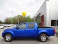 2012 Metallic Blue Nissan Frontier SV Crew Cab  photo #2