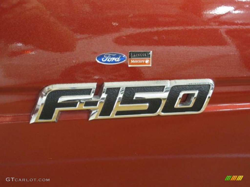 2010 F150 XLT SuperCab - Red Candy Metallic / Medium Stone photo #9