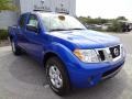 2012 Metallic Blue Nissan Frontier SV Crew Cab  photo #10