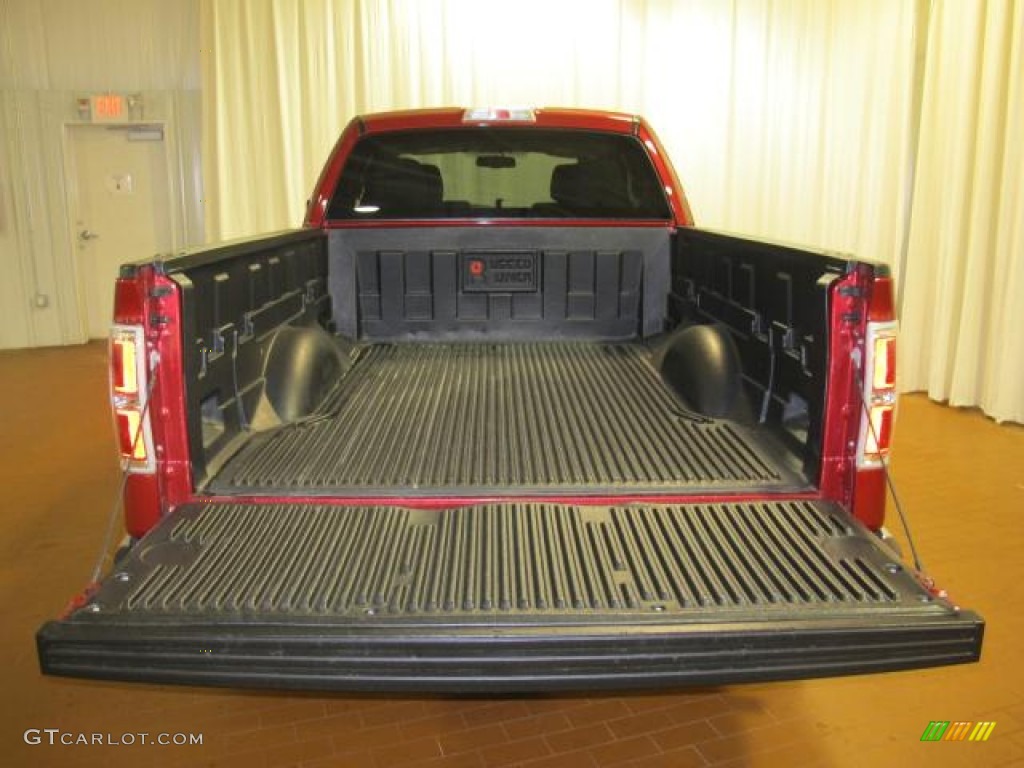 2010 F150 XLT SuperCab - Red Candy Metallic / Medium Stone photo #13