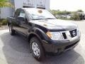 2012 Super Black Nissan Frontier SV V6 King Cab  photo #10