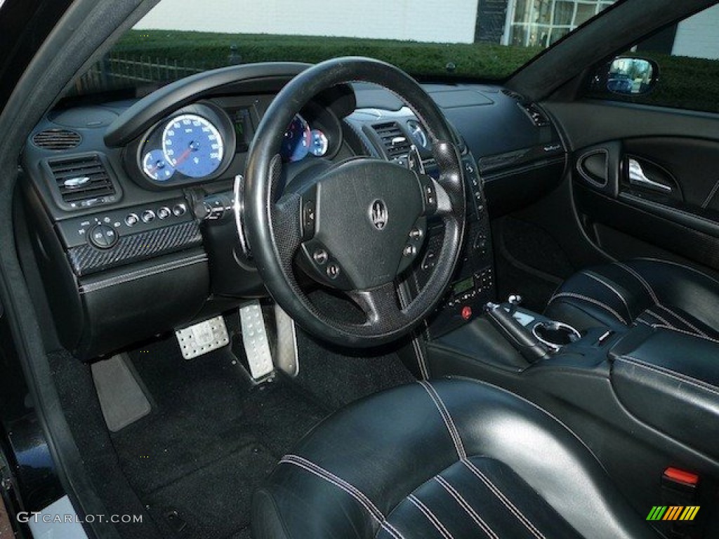 Nero Interior 2007 Maserati Quattroporte Sport GT DuoSelect Photo #62309129
