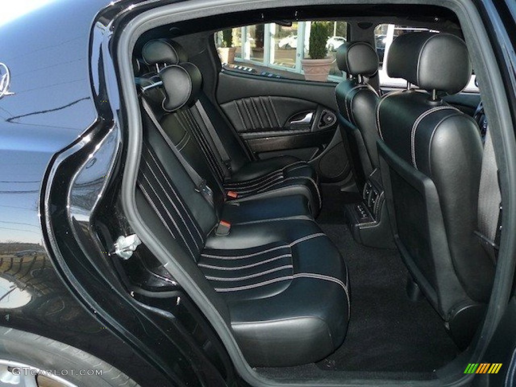Nero Interior 2007 Maserati Quattroporte Sport GT DuoSelect Photo #62309222
