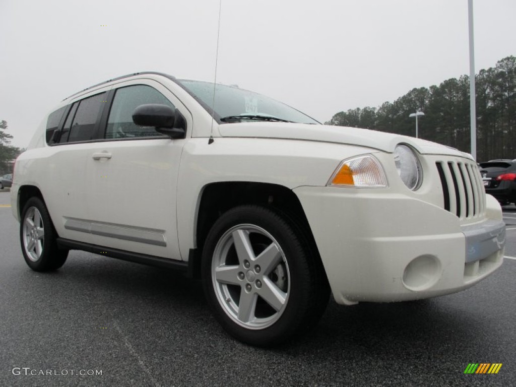 Stone White 2010 Jeep Compass Limited Exterior Photo #62309363