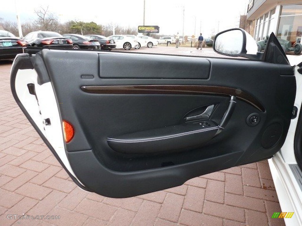 2009 Maserati GranTurismo S Nero Door Panel Photo #62309366