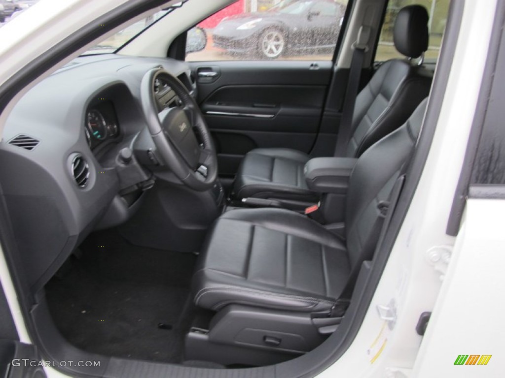 Dark Slate Gray Interior 2010 Jeep Compass Limited Photo #62309390