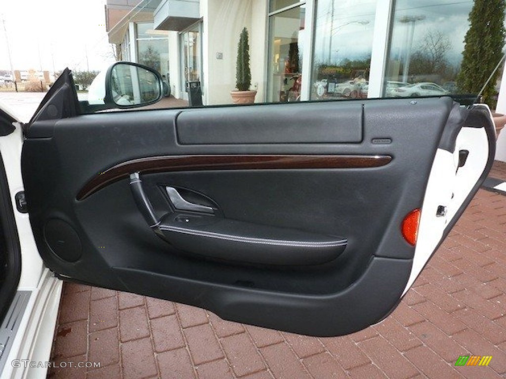 2009 Maserati GranTurismo S Nero Door Panel Photo #62309465