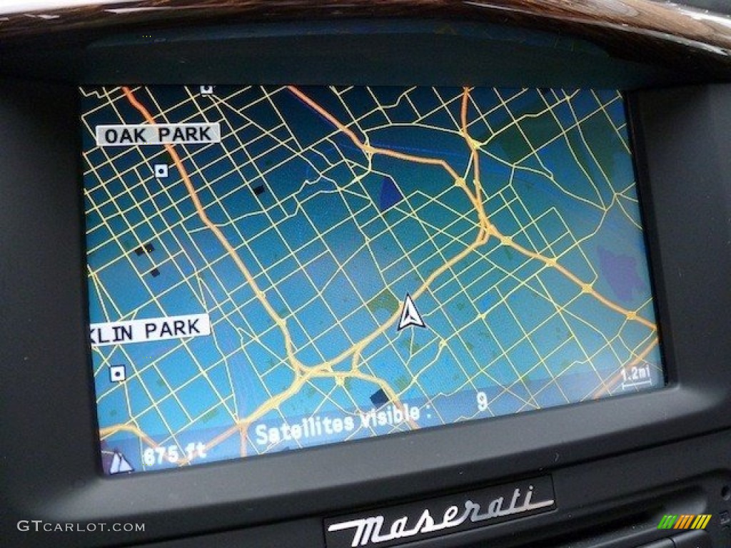 2009 Maserati GranTurismo S Navigation Photo #62309579