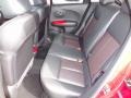 2012 Nissan Juke Black/Red Leather/Red Trim Interior Interior Photo