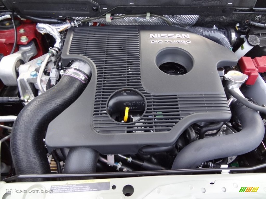 2012 Nissan Juke SL 1.6 Liter DIG Turbocharged DOHC 16-Valve CVTCS 4 Cylinder Engine Photo #62309660