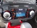 2012 Nissan Juke Black/Red Leather/Red Trim Interior Controls Photo