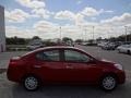 2012 Red Brick Nissan Versa 1.6 SV Sedan  photo #9