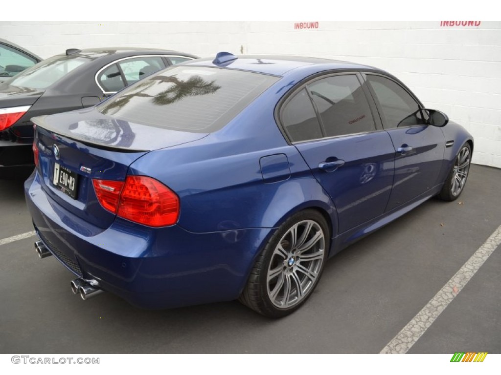 2011 M3 Sedan - Le Mans Blue Metallic / Black Novillo Leather photo #6