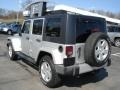 2010 Bright Silver Metallic Jeep Wrangler Unlimited Sahara 4x4  photo #8