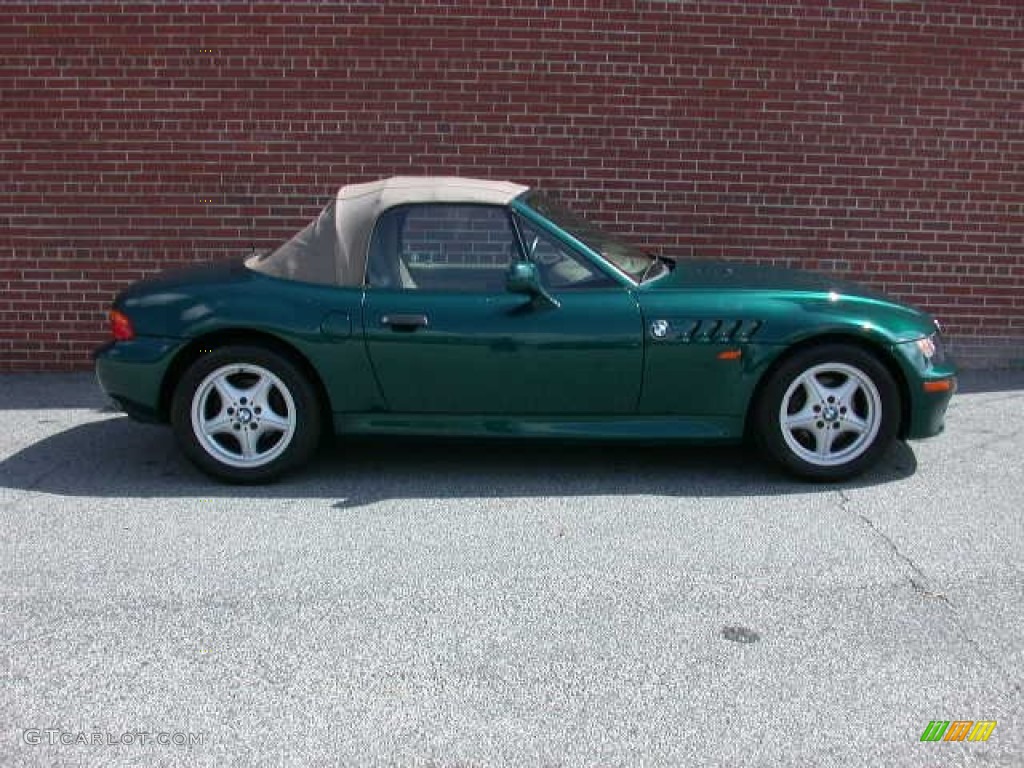 1998 Z3 1.9 Roadster - Boston Green Metallic / Beige photo #15