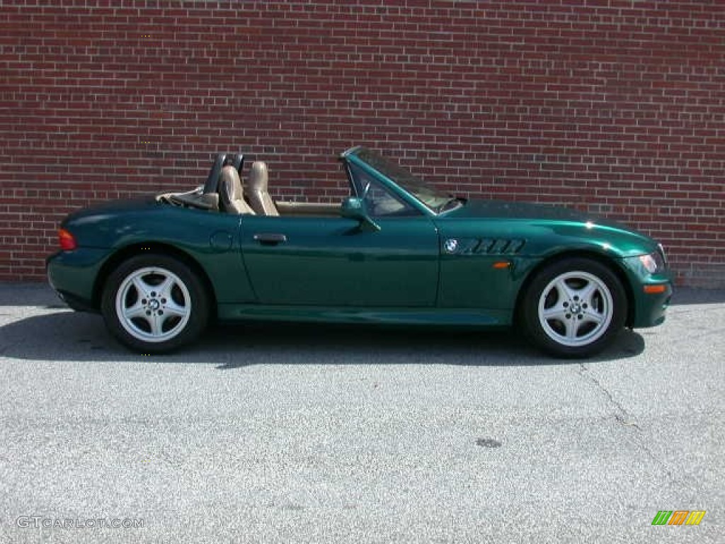 Boston Green Metallic 1998 BMW Z3 1.9 Roadster Exterior Photo #62313247