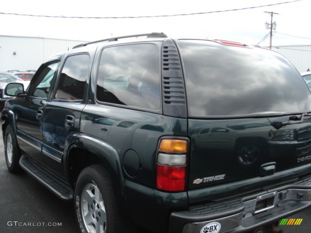 2004 Tahoe LT 4x4 - Dark Green Metallic / Gray/Dark Charcoal photo #6