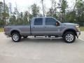 2011 Sterling Grey Metallic Ford F250 Super Duty Lariat Crew Cab 4x4  photo #2