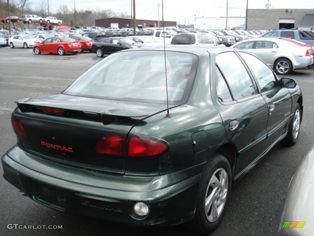 2000 Sunfire SE Sedan - Spruce Green Metallic / Graphite photo #4