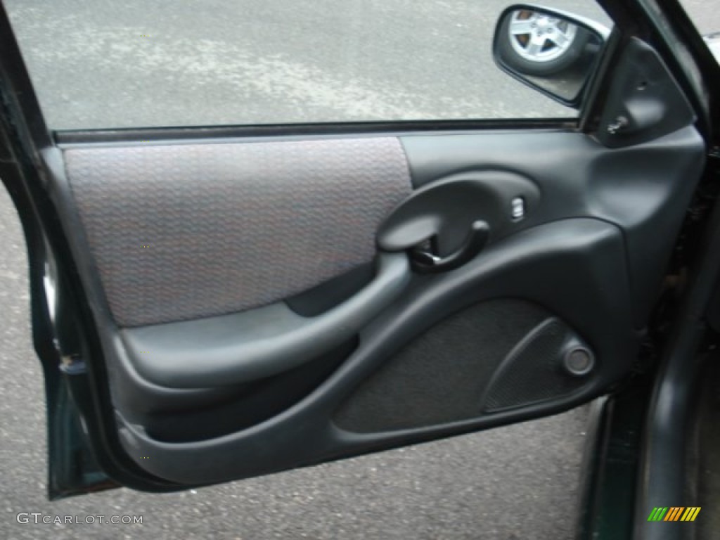 2000 Sunfire SE Sedan - Spruce Green Metallic / Graphite photo #10