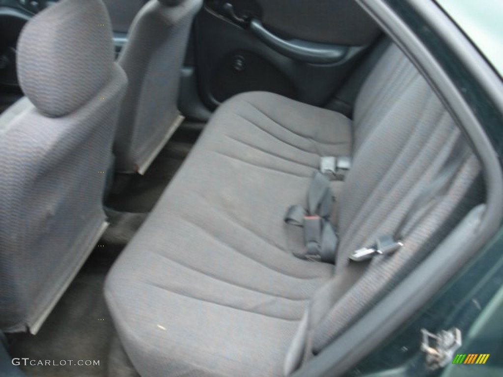 2000 Sunfire SE Sedan - Spruce Green Metallic / Graphite photo #11