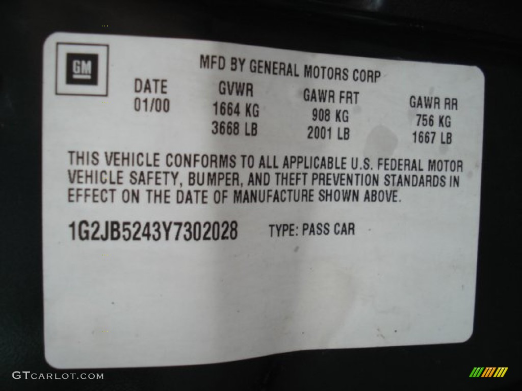 2000 Sunfire SE Sedan - Spruce Green Metallic / Graphite photo #15