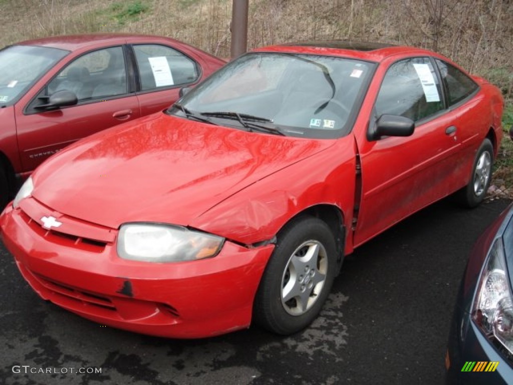 2004 Cavalier Coupe - Victory Red / Graphite photo #1
