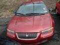 1995 Radiant Fire Red Chrysler Cirrus LXi  photo #2