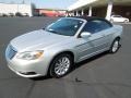 Bright Silver Metallic 2011 Chrysler 200 Touring Convertible Exterior