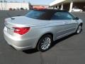 Bright Silver Metallic 2011 Chrysler 200 Touring Convertible Exterior