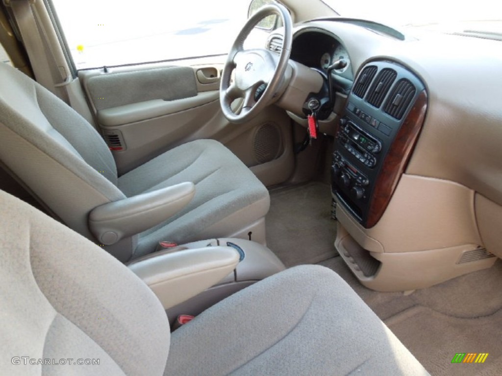 2001 Grand Caravan Sport - Shale Green Metallic / Sandstone photo #19