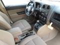 Dark Slate Gray/Light Pebble Beige 2012 Jeep Compass Sport Interior Color