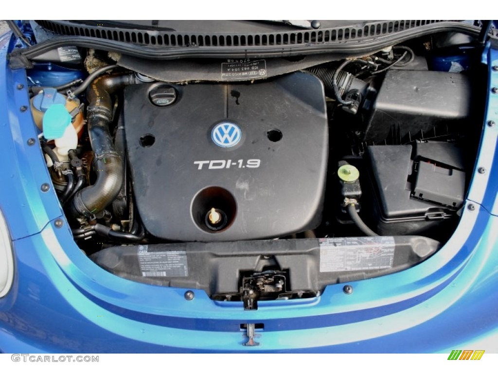 1999 Volkswagen New Beetle GLS TDI Coupe Engine Photos