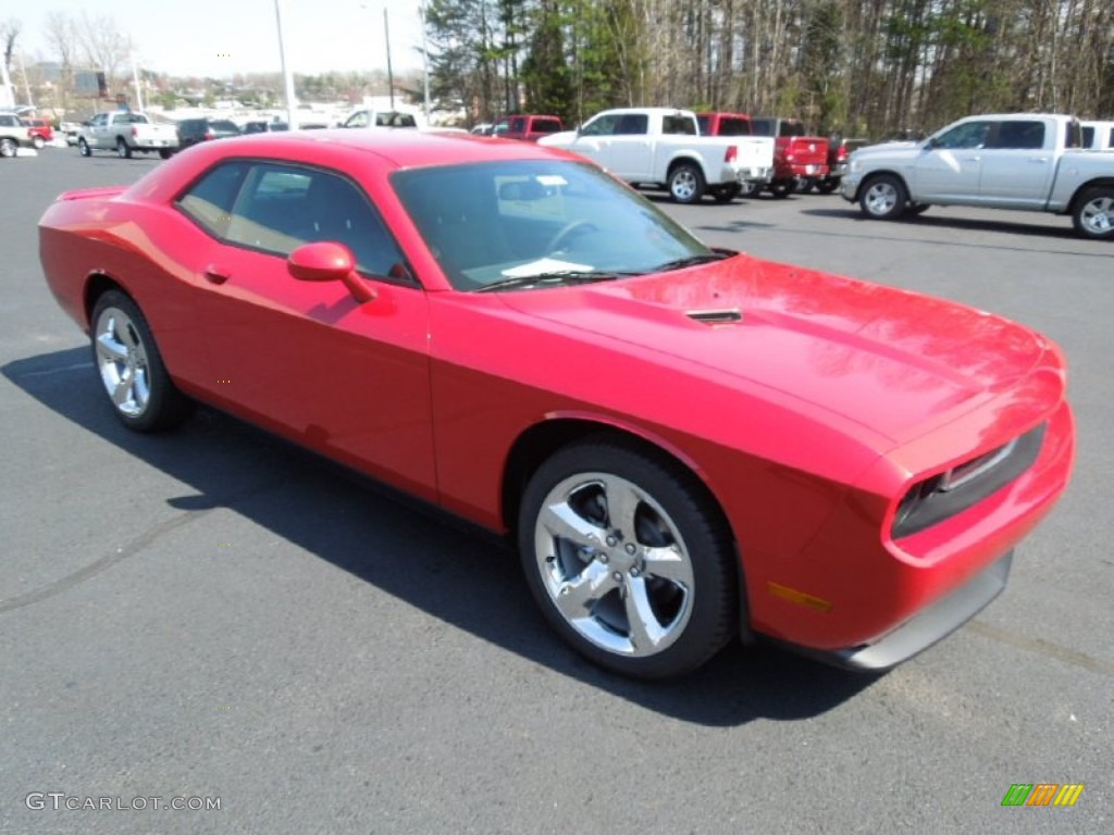 Redline 3 Coat Pearl 2012 Dodge Challenger SXT Exterior Photo #62317612
