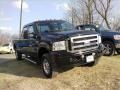 2005 Black Ford F250 Super Duty XLT Crew Cab 4x4  photo #1