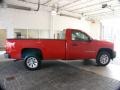 2007 Victory Red Chevrolet Silverado 1500 Work Truck Regular Cab  photo #6