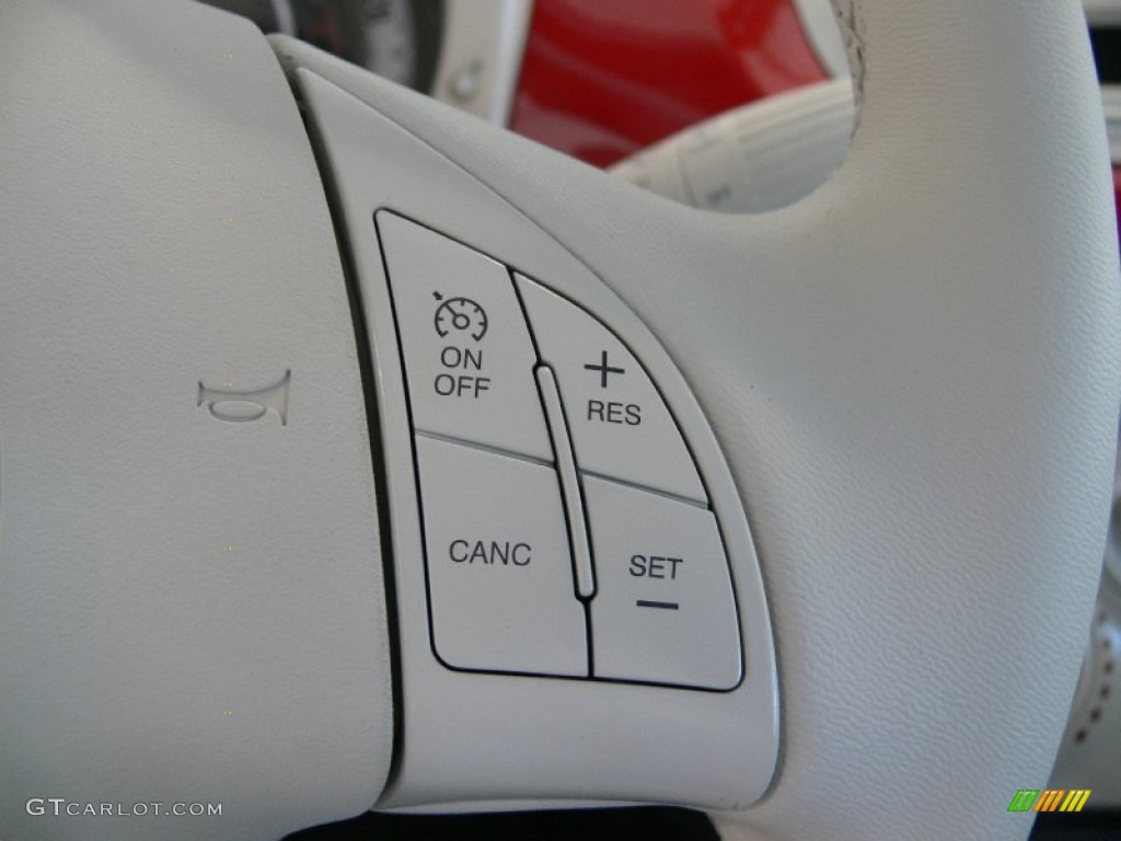 2012 Fiat 500 Pop Controls Photo #62318860