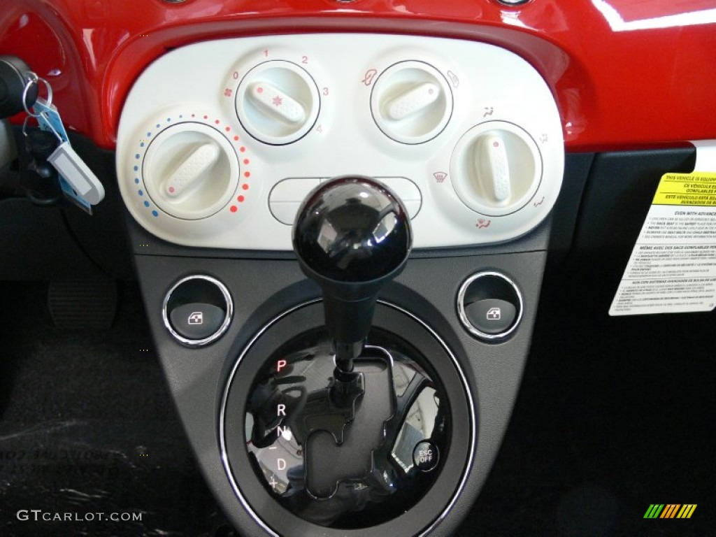 2012 Fiat 500 Pop 6 Speed Auto Stick Automatic Transmission Photo #62318887